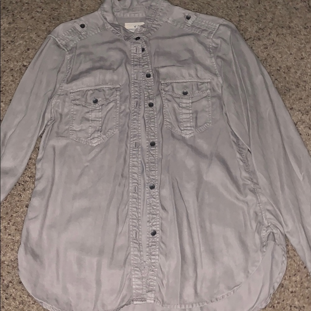 Brownish button up